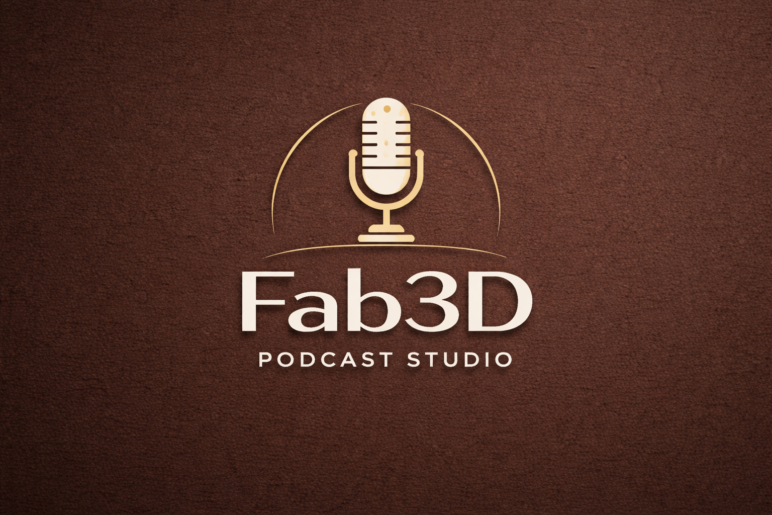 Fab3d Podcast studio
